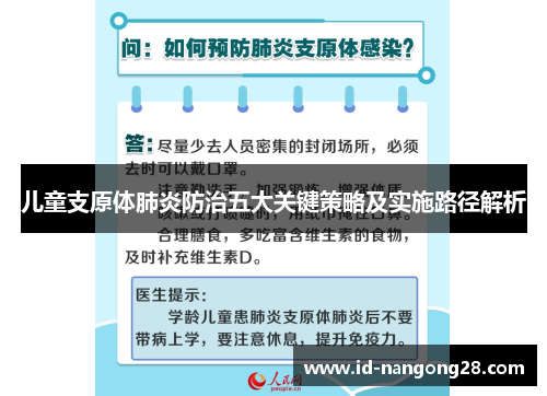儿童支原体肺炎防治五大关键策略及实施路径解析